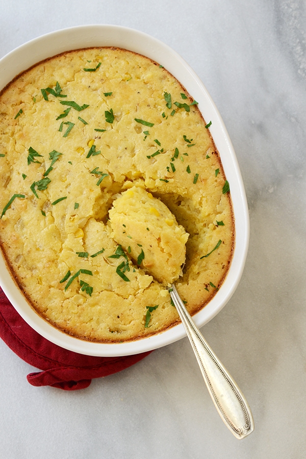 Southern Savory Corn Pudding 2