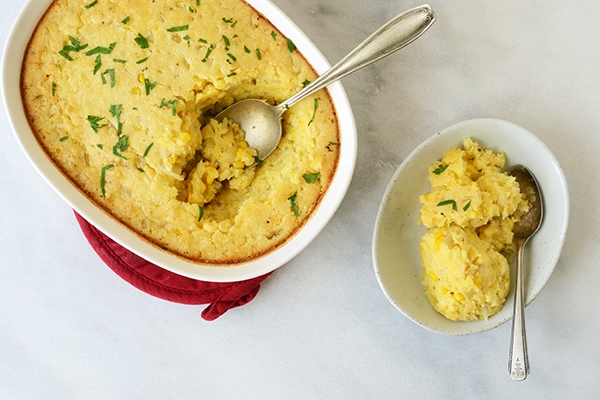 Southern Savory Corn Pudding 3