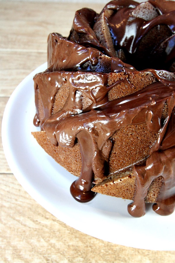 Chocolate Pound Cake Recipe - RecipeGirl.com