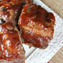 Slow Cooker Apple Butter BBQ Ribs