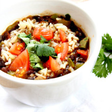 Southwestern Black Bean Soup