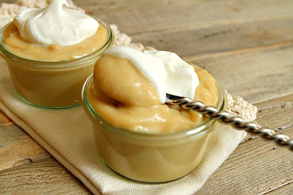 Butterscotch Pudding Spoonful