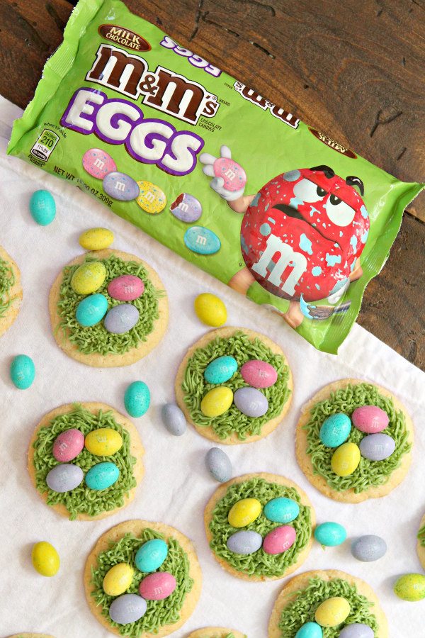 Easter Grass Sugar Cookies