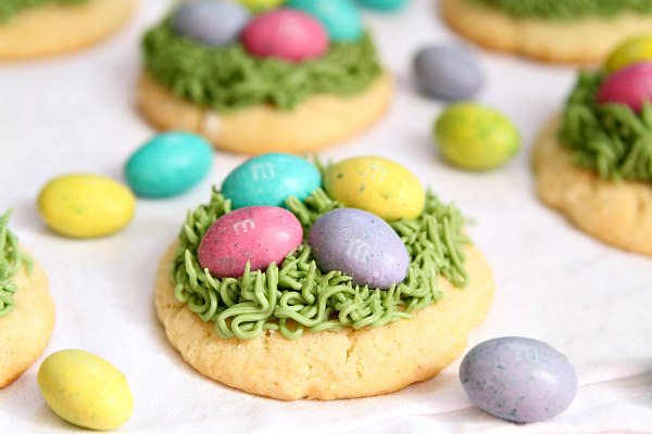 Easter Grass Sugar Cookies