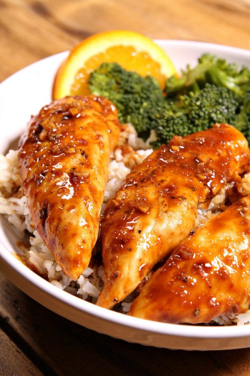 Hoisin Orange Chicken Tenders Recipe Girl