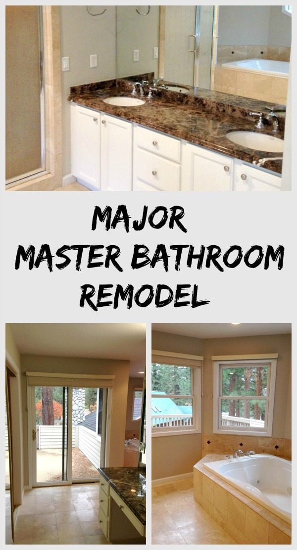 Major Master Bathroom Remodel