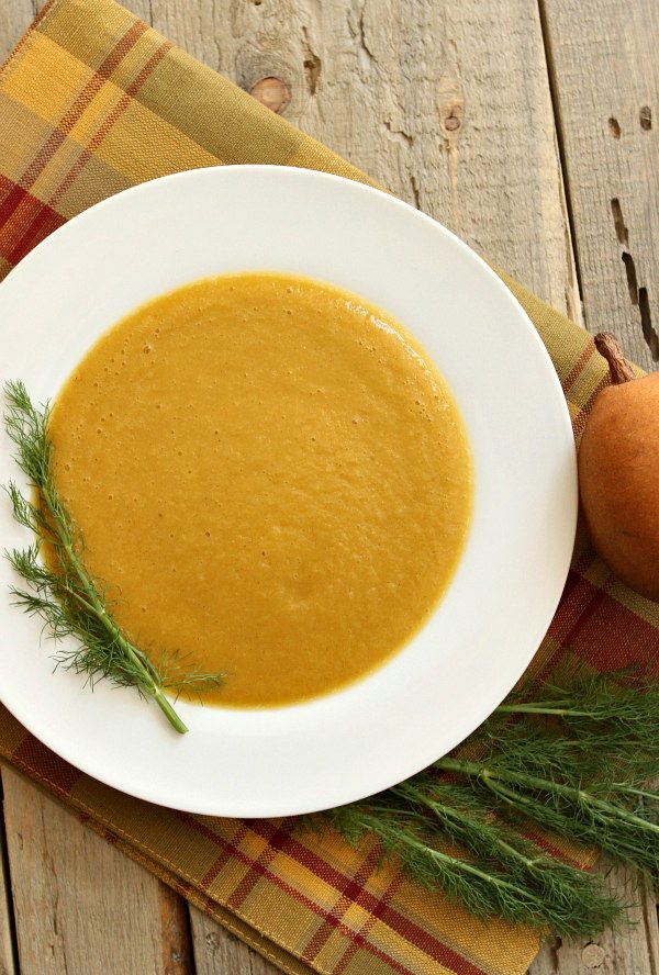 Pear and Fennel Soup Recipe - RecipeGirl.com