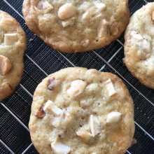 White Chocolate Macadamia Nut Cookies