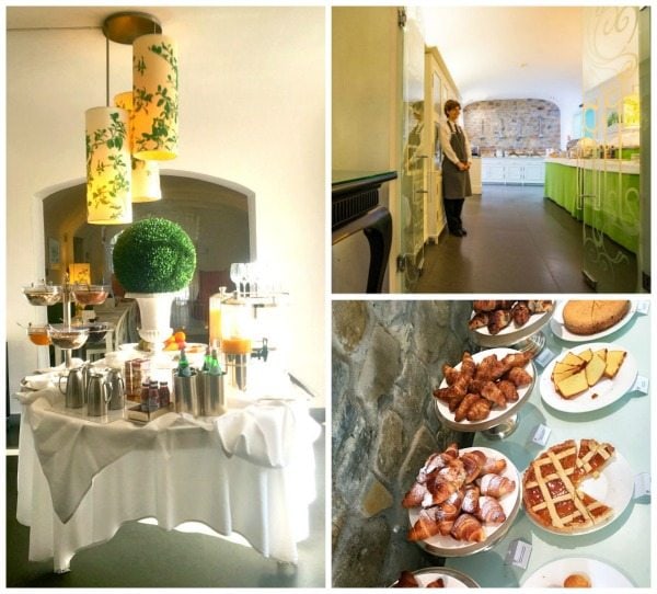 Breakfast at Villa Le Maschere Breakfast at Villa Le Maschere