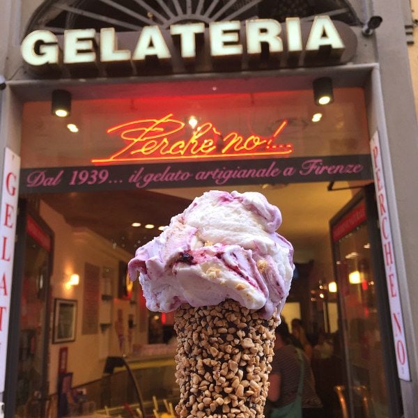 Gelato in Florence, Italy