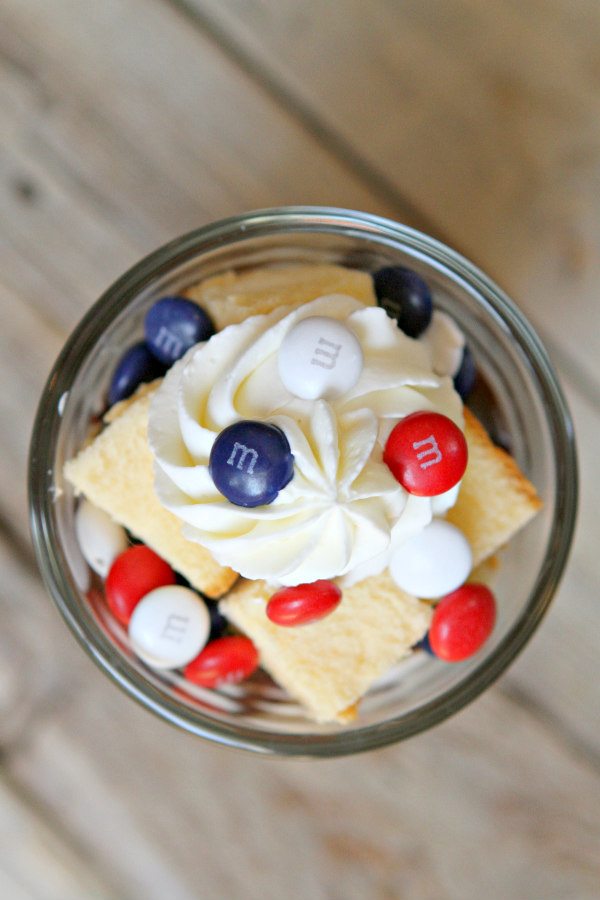 Patriotic M&M's Trifles 