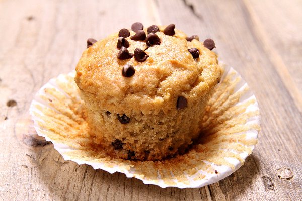 Peanut Butter Banana Muffins