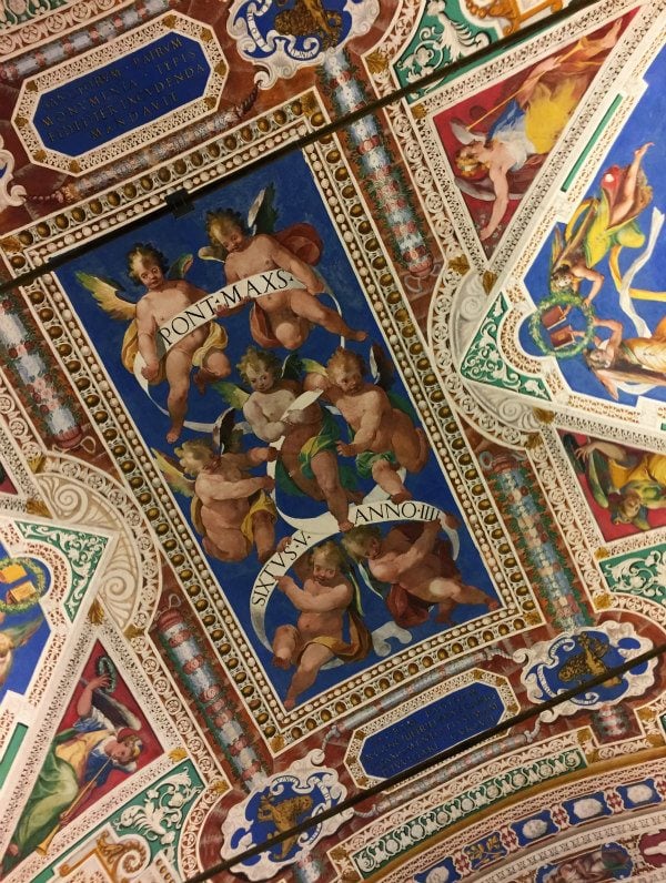 The Vatican Hallways to the Sistine Chapel- Rome, Italy