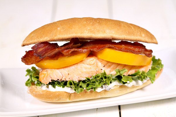 Salmon BLT