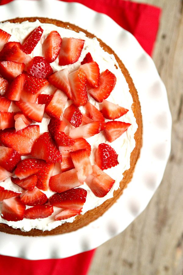 Strawberry Layer Cake Recipe -