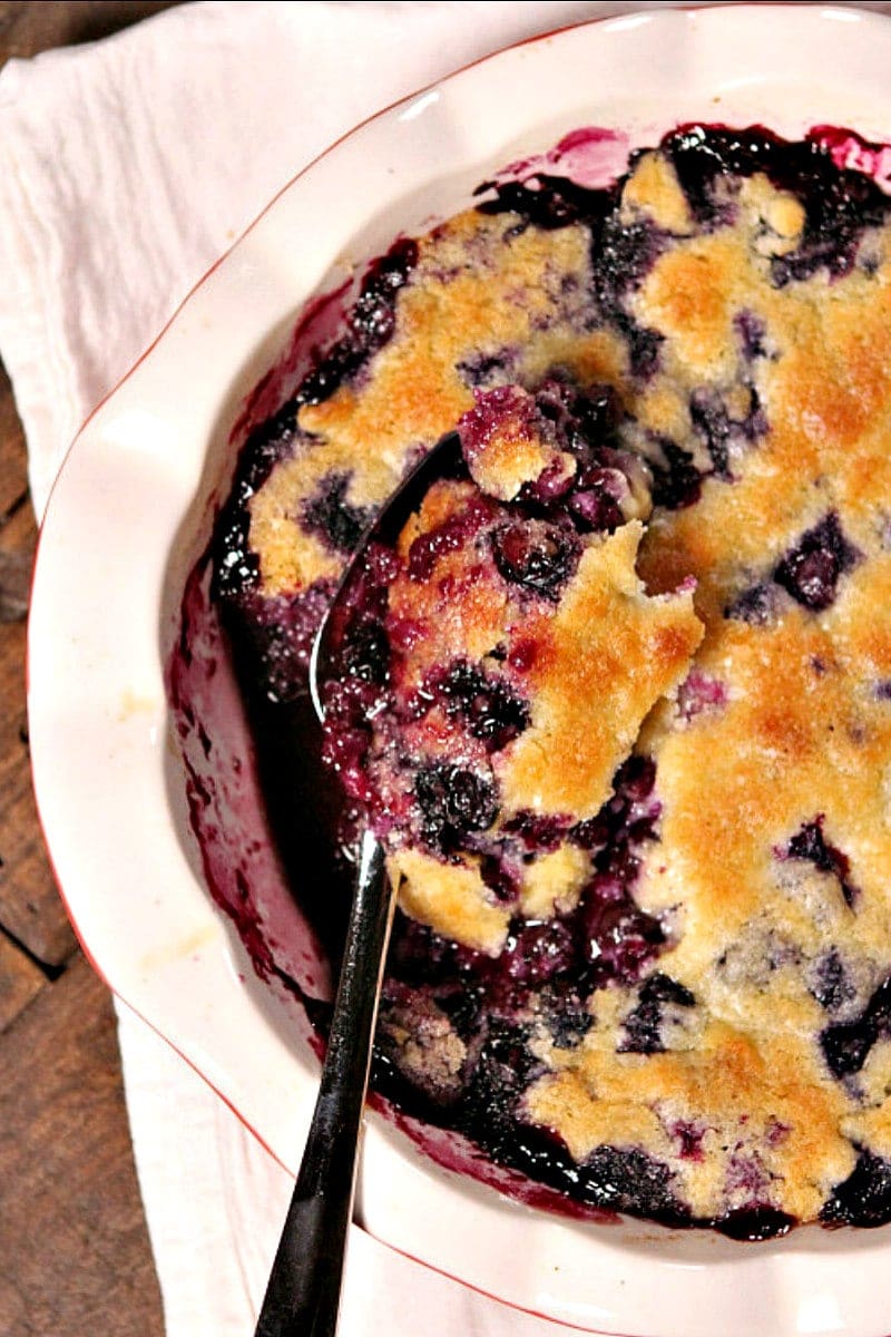 Blueberry Cobbler - Recipe Girl