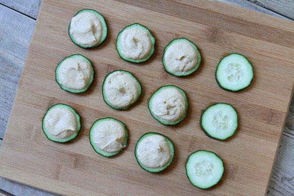 Spicy Cucumber Stacks