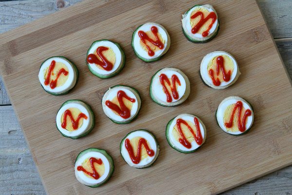 Making Spicy Cucumber Stacks