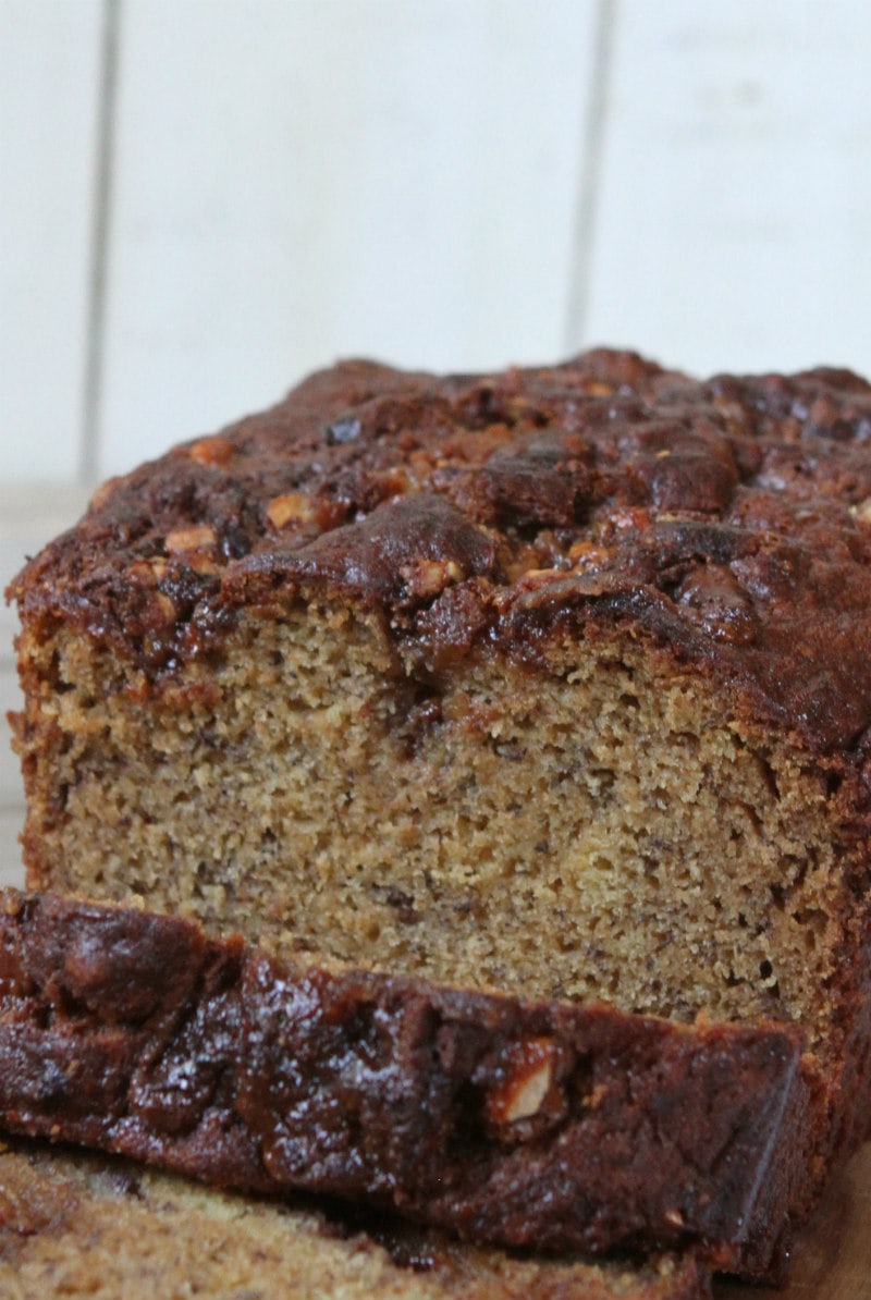 Snickers Bar Banana Bread