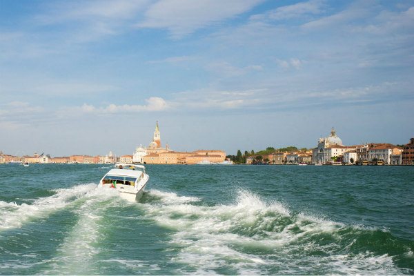 Water Taxi in Venice Italy