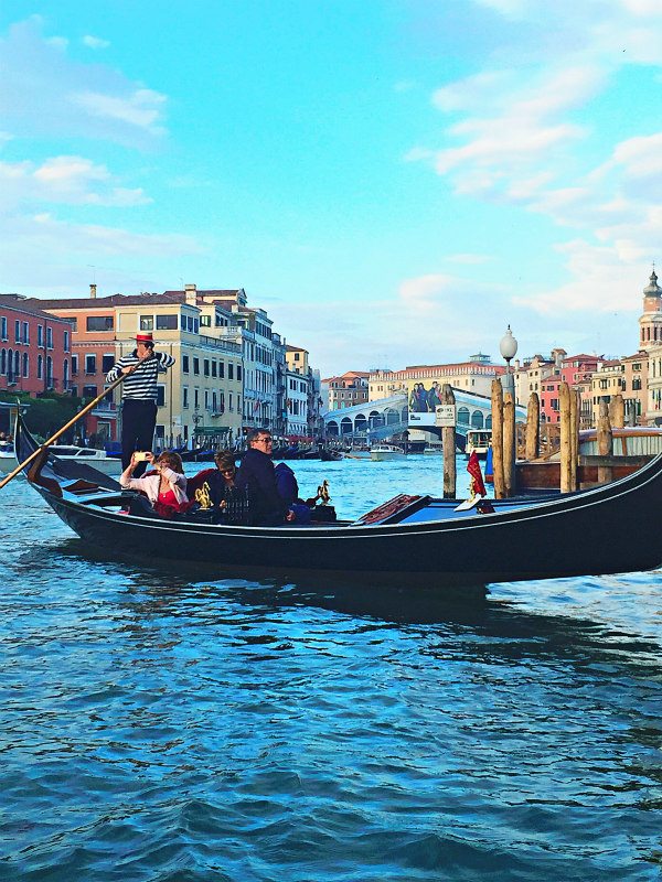 Gondola Ride in Venice Italy