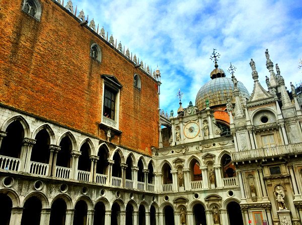 Doge's Palace in Venice Italy
