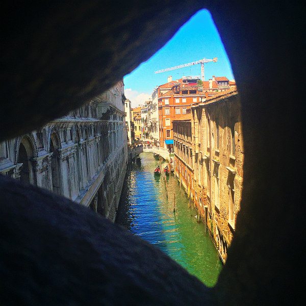 Canal View in Venice Italy