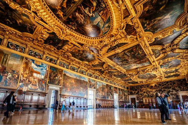 Doge's Palace in Venice Italy