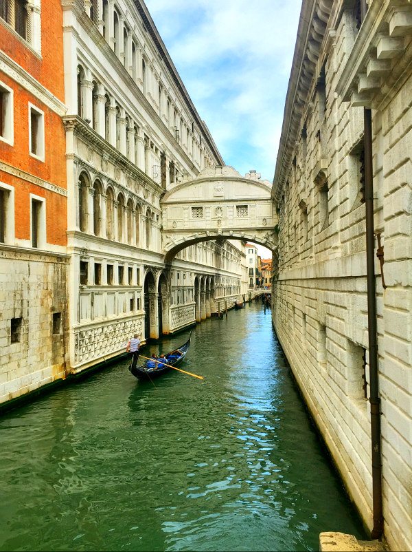 Canal View in Venice Italy