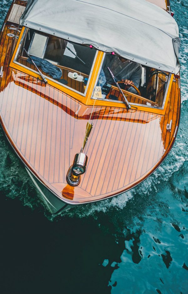 Boat in Venice, Italy