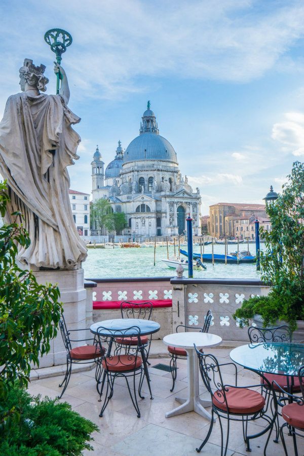 View from Bauer Palazzo Hotel in Venice, Italy