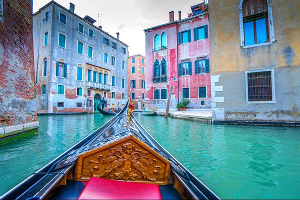 boat in Venice, Italy