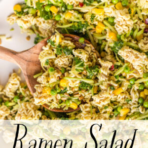 pinterest pin for Ramen Salad