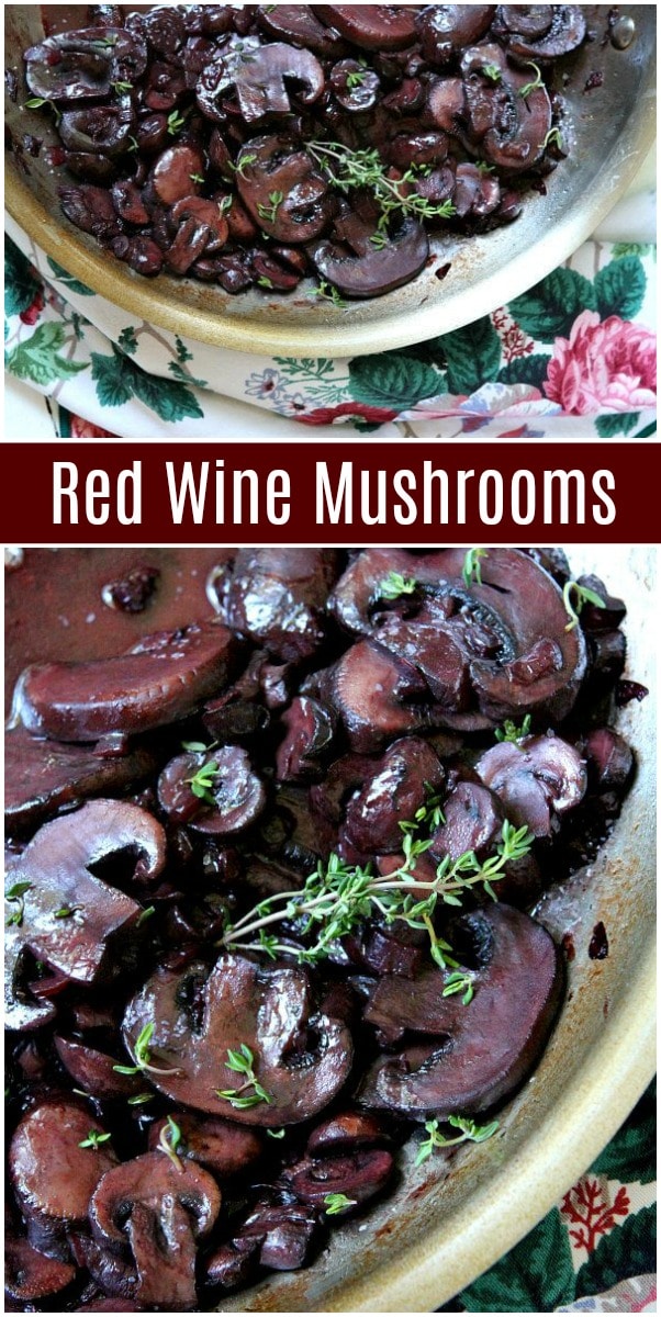 Red Wine Mushrooms Recipe Girl