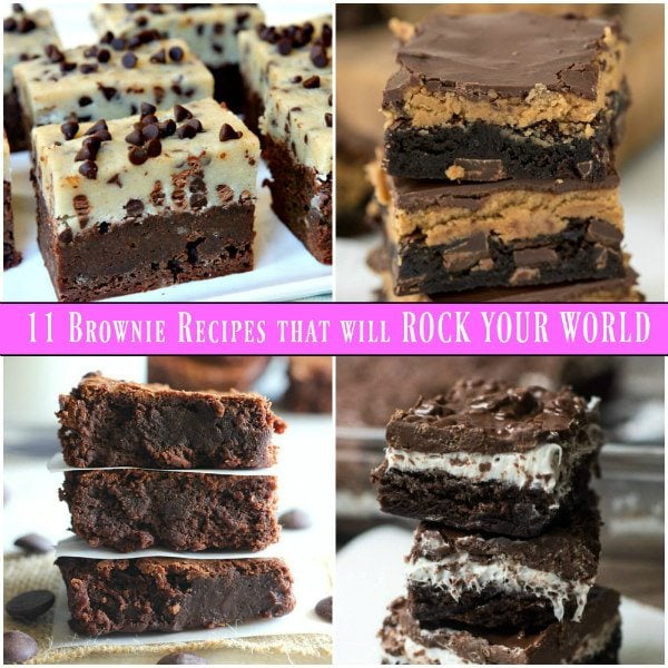 11 Brownie Recipes That Will Rock Your World