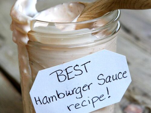 Best Burger Sauce Recipe