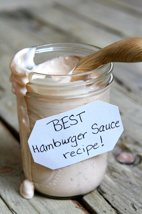 Best Burger Sauce Recipe