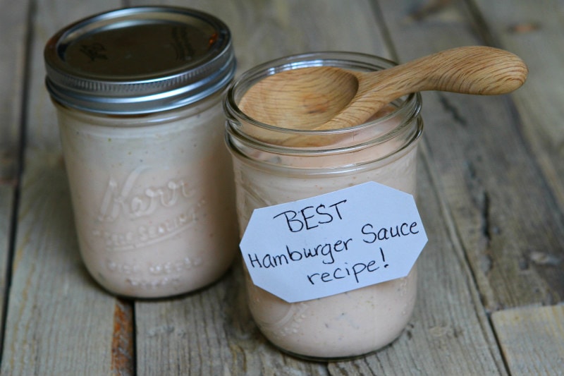 Best Burger Sauce Recipe in a jar