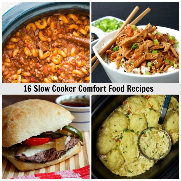 16 Slow Cooker Comfort Food Recipes