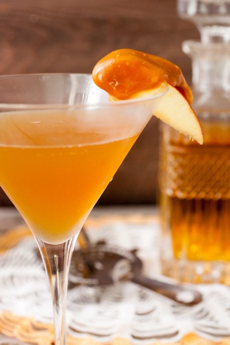 caramel apple manhattan