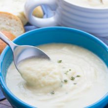 Cauliflower Leek Soup