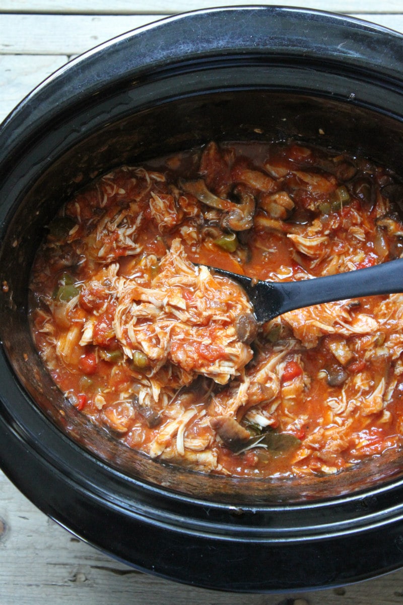 Slow Cooker Chicken Cacciatore