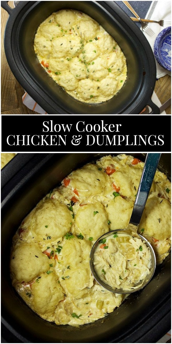 Slow Cooker Chicken and Dumplings Recipe Girl