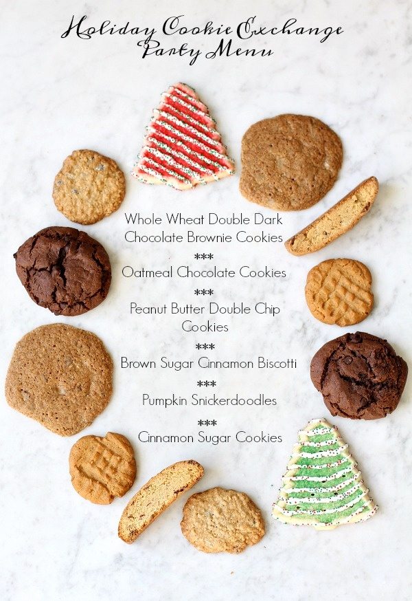 Holiday Cookie Exchange Party Menu on RecipeGirl.com