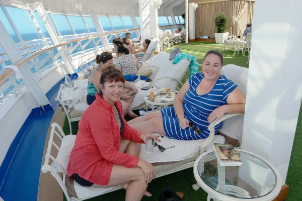 Princess Cruises Relaxing Hideaway: The Sanctuary