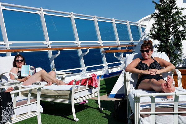 Princess Cruises Relaxing Hideaway: The Sanctuary