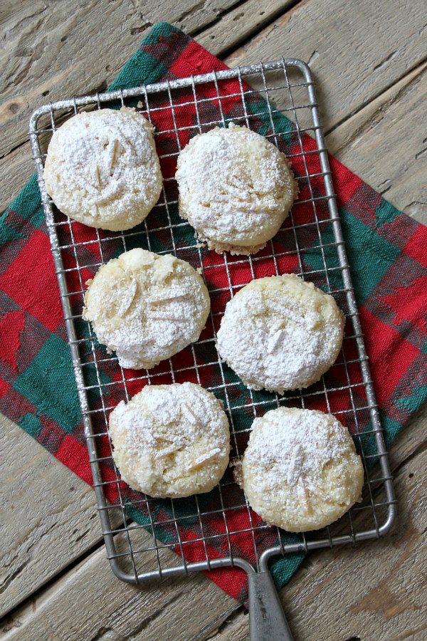 Almond Dream Cookies recipe - by RecipeGirl.com