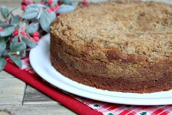 Easy Gingerbread Coffee Cake recipe - from RecipeGirl.com