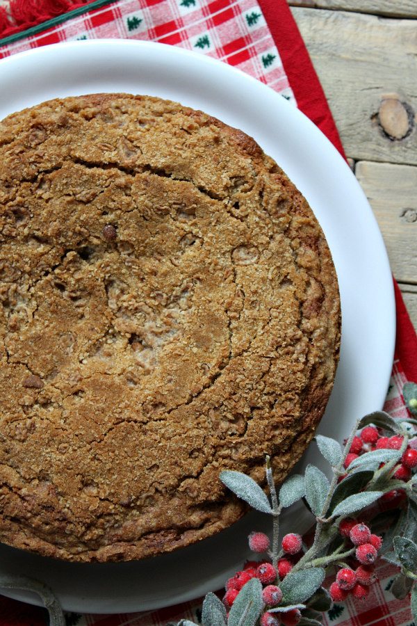 Easy Gingerbread Coffee Cake recipe - from RecipeGirl.com