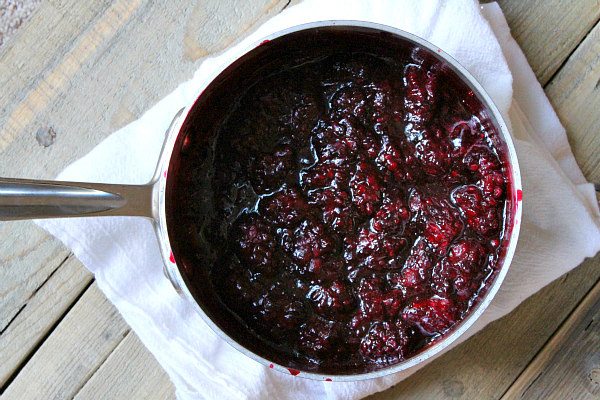 Roasted Pork with Blackberry Sauce recipe - from RecipeGirl.com